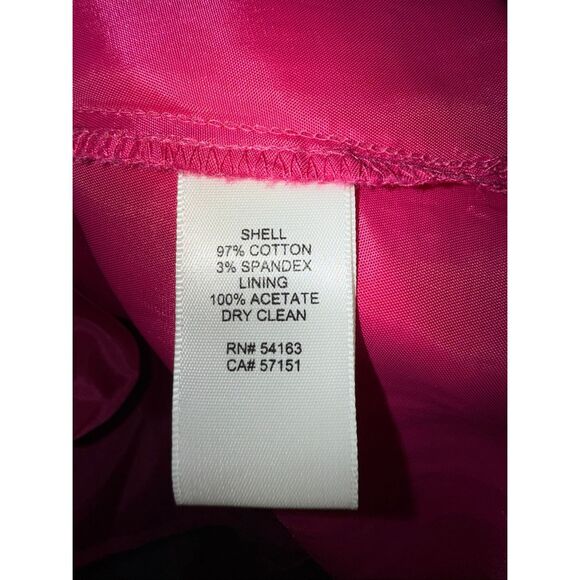 Eliza J Size 8 A-Line Fit & Flare Tea Dress Orange Pink Big Floral Vacation - Picture 8 of 9